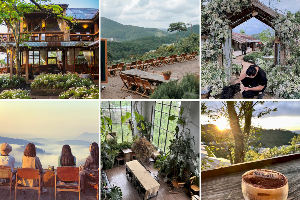 Các quán cafe có không gian đẹp, thỏa sức “sống ảo”